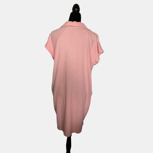 Polo Dress Fleece Pink Free Assembly Women's L - Picture 2 of 5